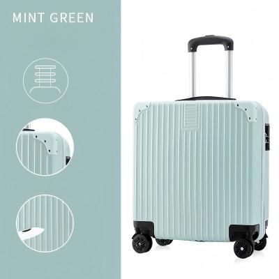 20-inch Mini Suitcase for Women, Lightweight and Small Carry-on Trolley Case with Combination Lock